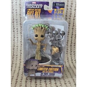 Marvel Guardians of the Galaxy Groot Limited Edition Gift Set NECA Body Knockers